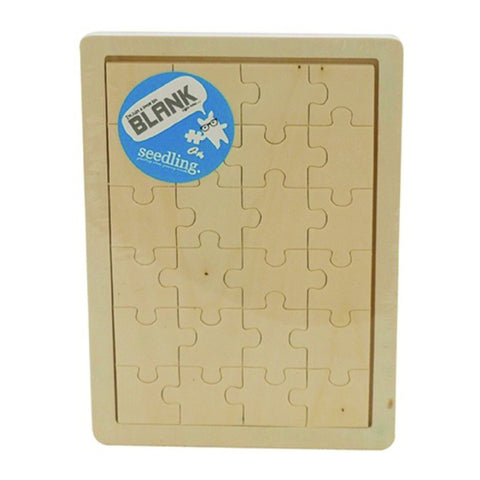 I'm Just a Little Bit Blank Wooden Puzzle